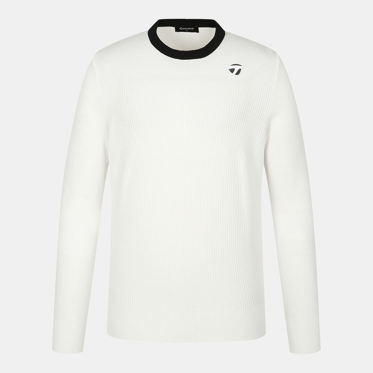 테일러메이드 어패럴(TAYLORMADE APPAREL) 남성 퍼포먼스 라운드 풀오버 니트 TSO-11HG21-100