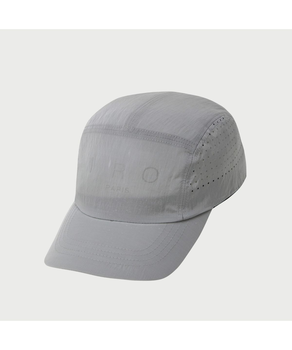 이로(IRO) Trek 메탈 나일론 로고 캡프캡_IXRAM25705GYX
