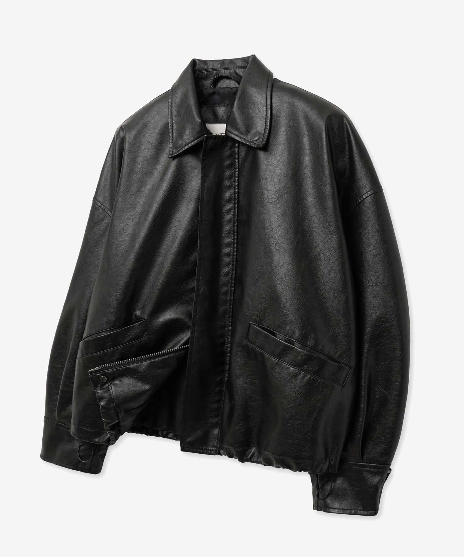 MUSINSA | MUSINSA STANDARD Synthetic Leather Extra Oversized