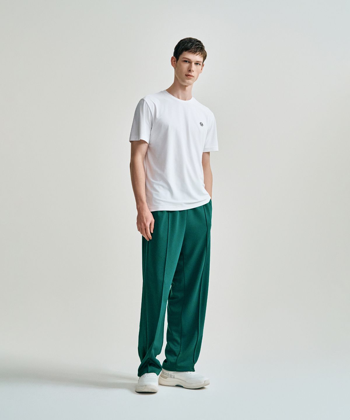 세르지오 타키니(SERGIO TACCHINI) M 타키니 모던 트랙 릴렉스핏 팬츠 (D.Green)