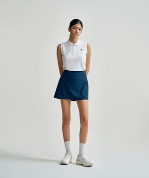 W 타키니 플라잉 백플리츠 스커트