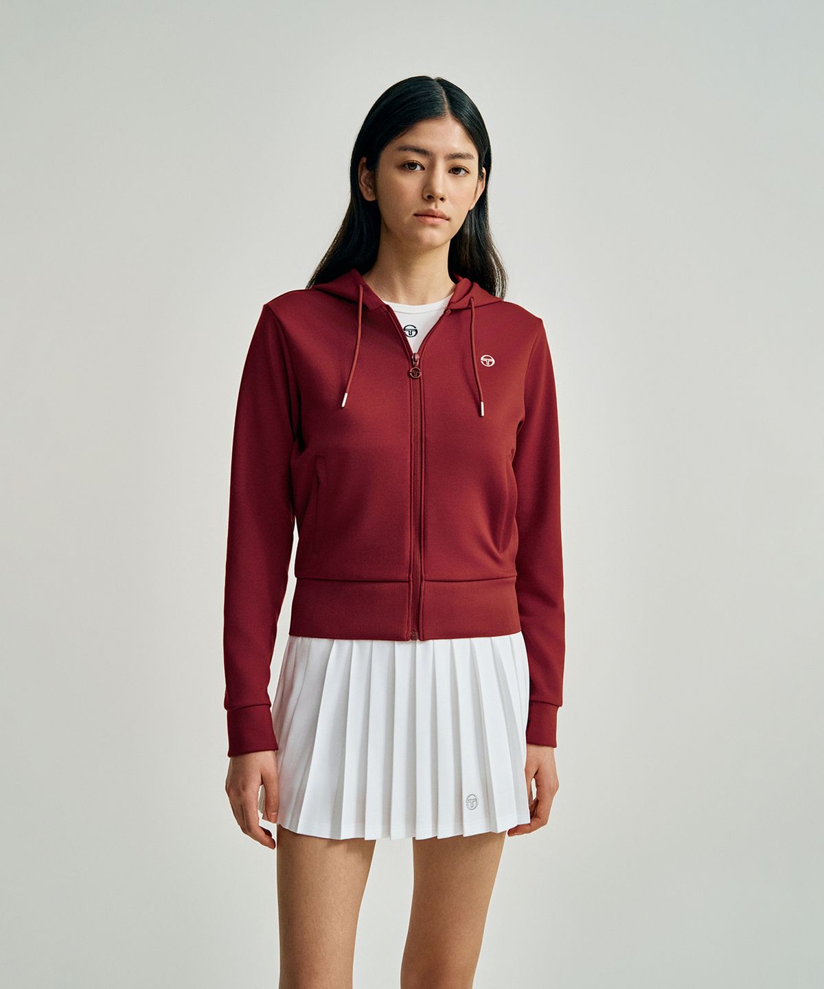 세르지오 타키니(SERGIO TACCHINI) W 모달라이크 후드집업