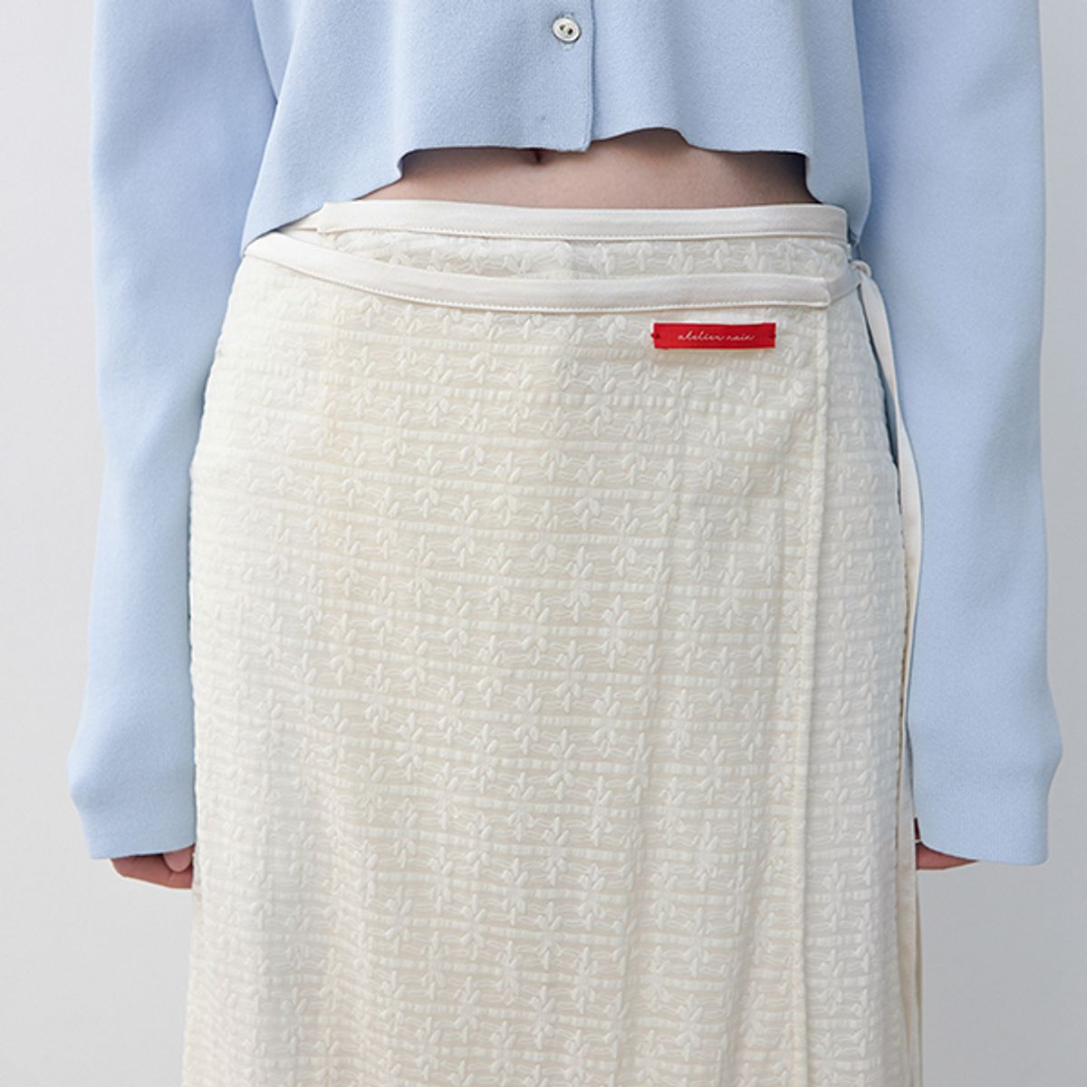 아틀리에 나인(ATELIER NAIN) KYLIE RIBBON LAYERED SKIRT(SK-4994)