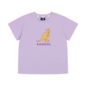 캥거루 그래픽 숏 슬리브 티셔츠 RB 0007 라벤더