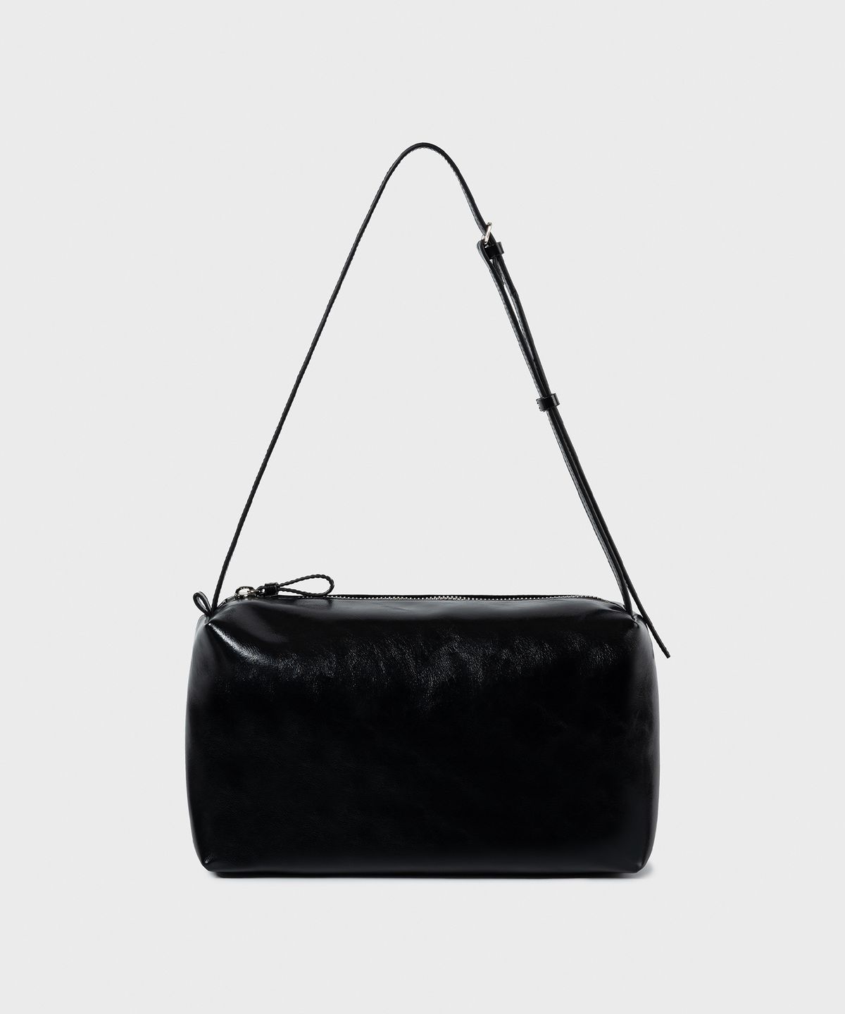 로우클래식(LOW CLASSIC) LEATHER CARAMEL BOX BAG_BLACK [LC267BA04BK]