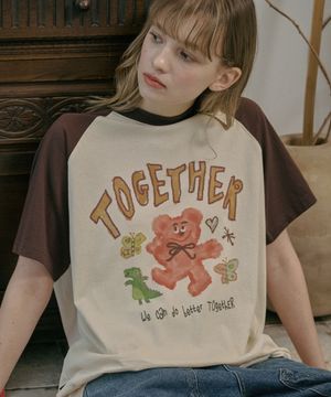 두잇 베러 레글런 반팔티 브라운