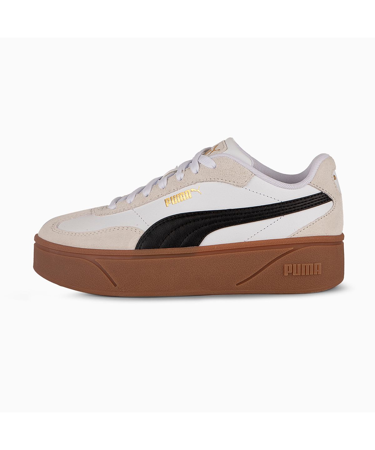 푸마(PUMA) 푸마 클럽 II 에라 플랫폼 우먼스 - 화이트:블랙 / 402313-15