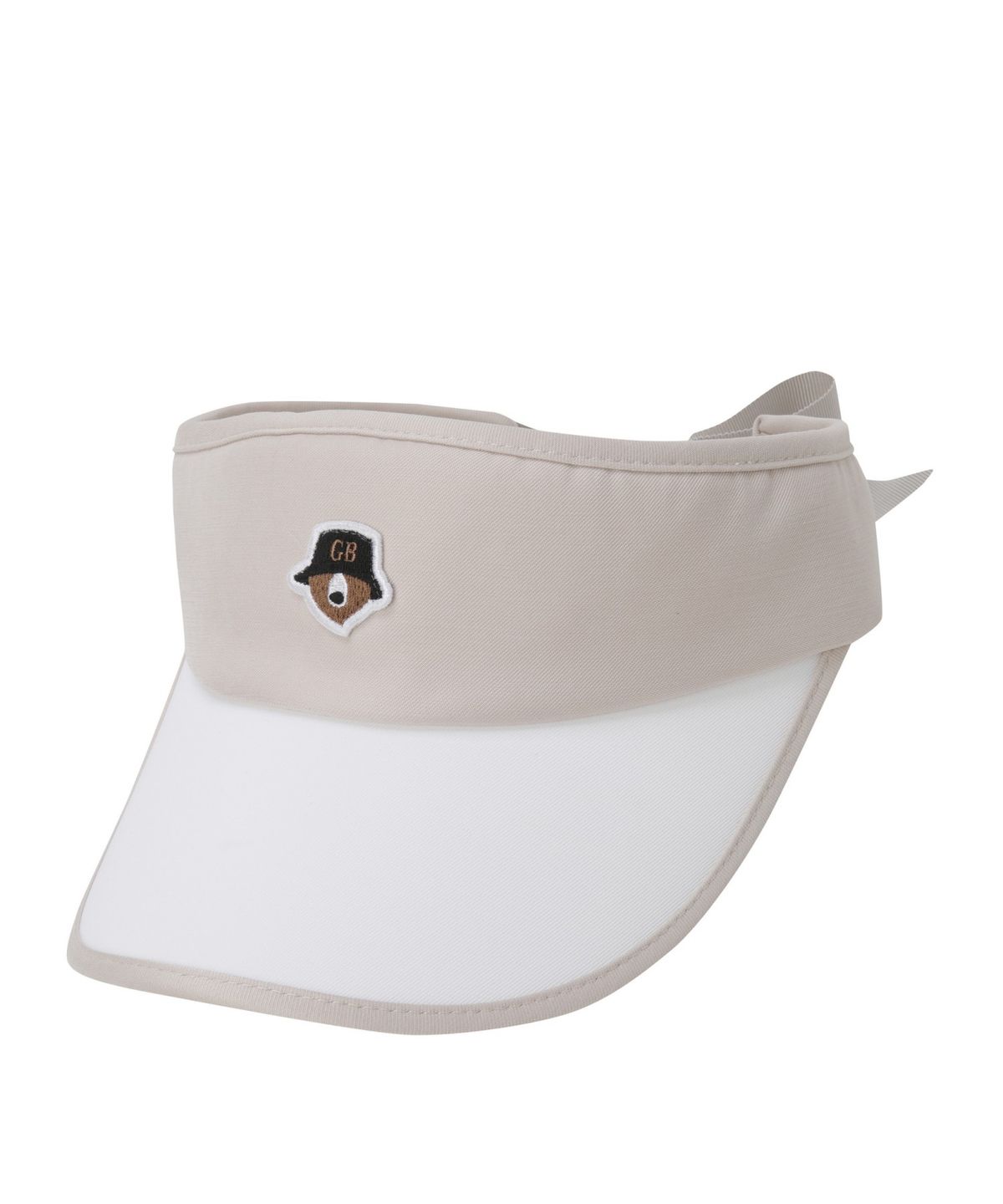 골든베어(GOLDEN BEAR) (WOMEN) Ribbon Tail Visor_G6RAX25211BEX