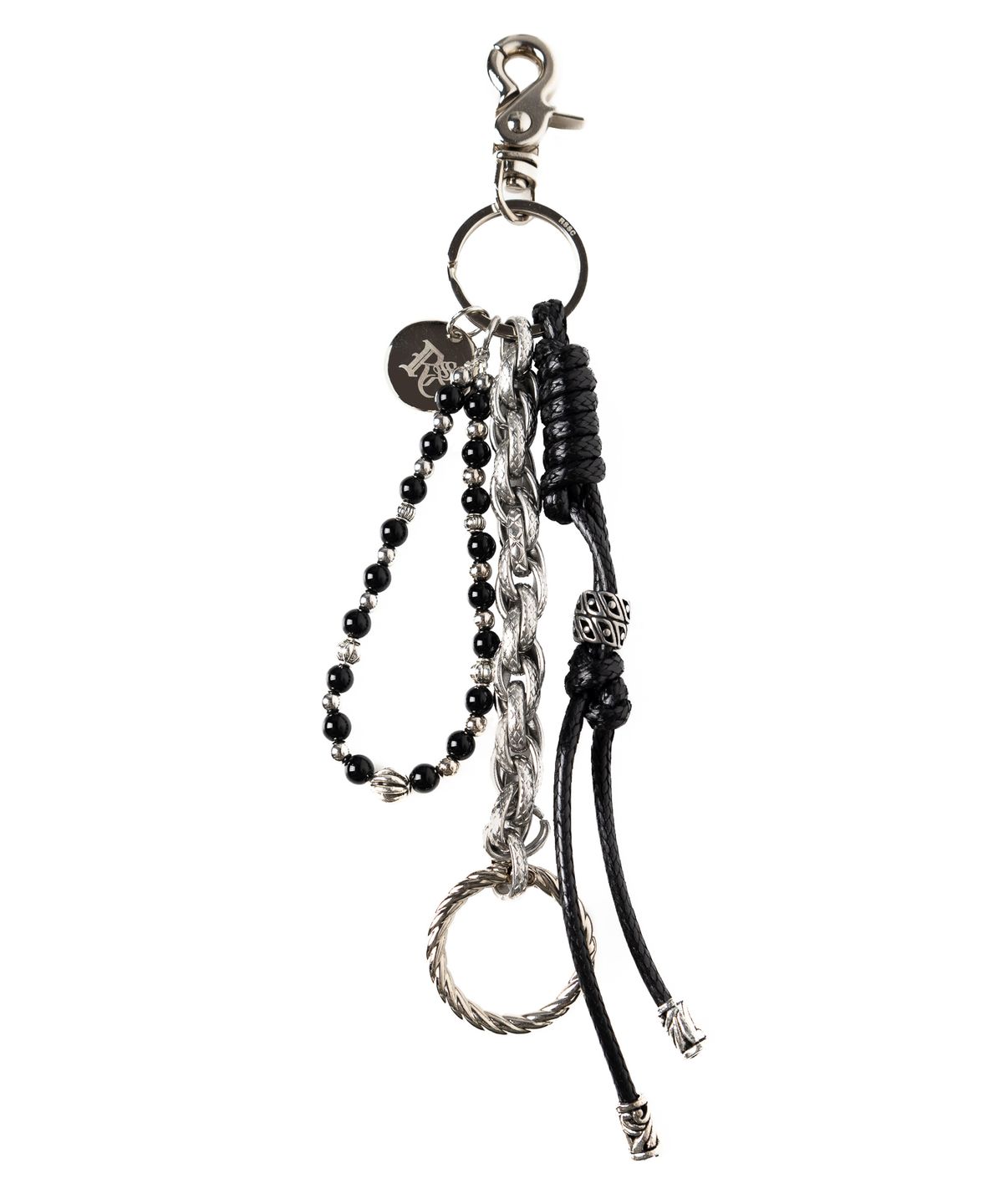 알에스에스씨(RSSC) BEADS CHAIN KEYRING - BLACK