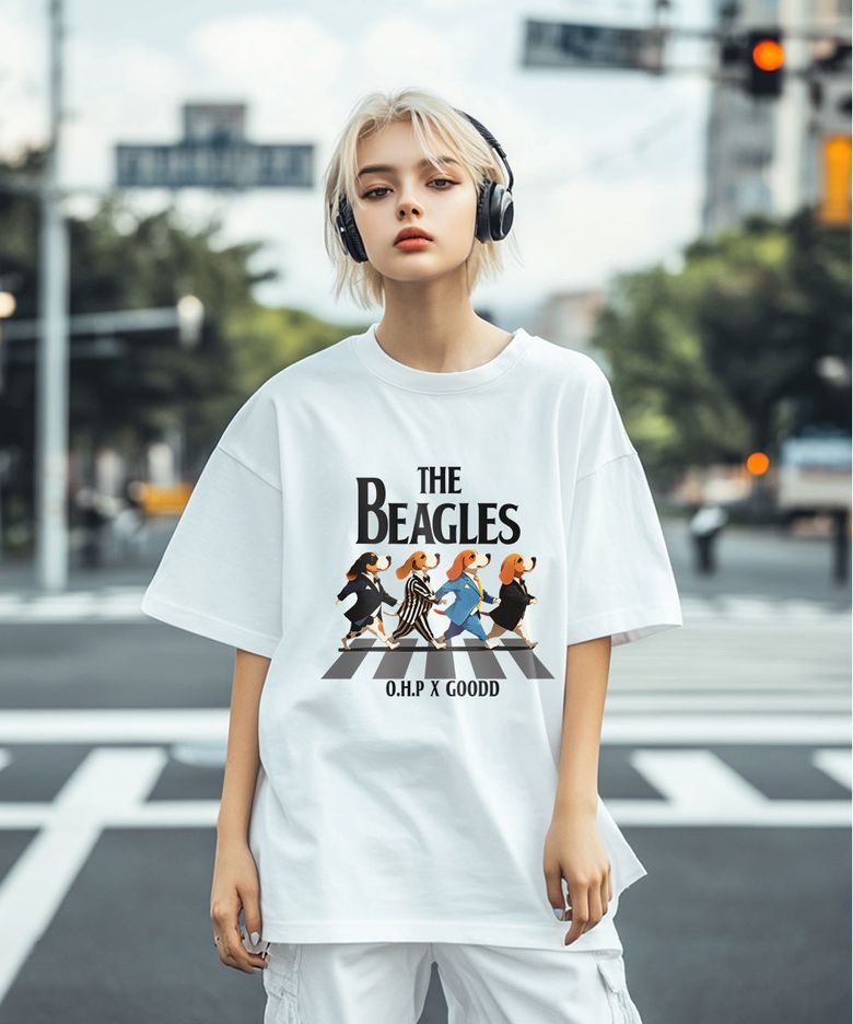 OHPxGOODD 비글스 세미오버 반팔티