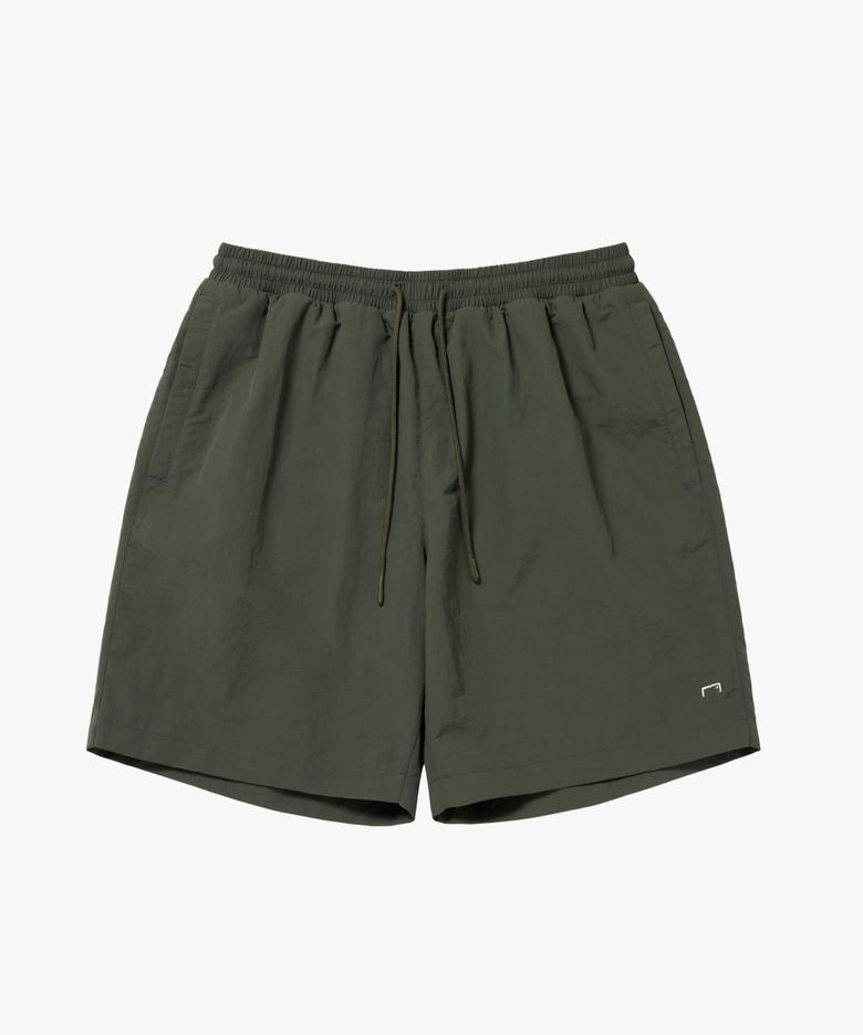 ESSENTIAL SMALL LOGO RIPSTOP SHORTS-KHAKI
