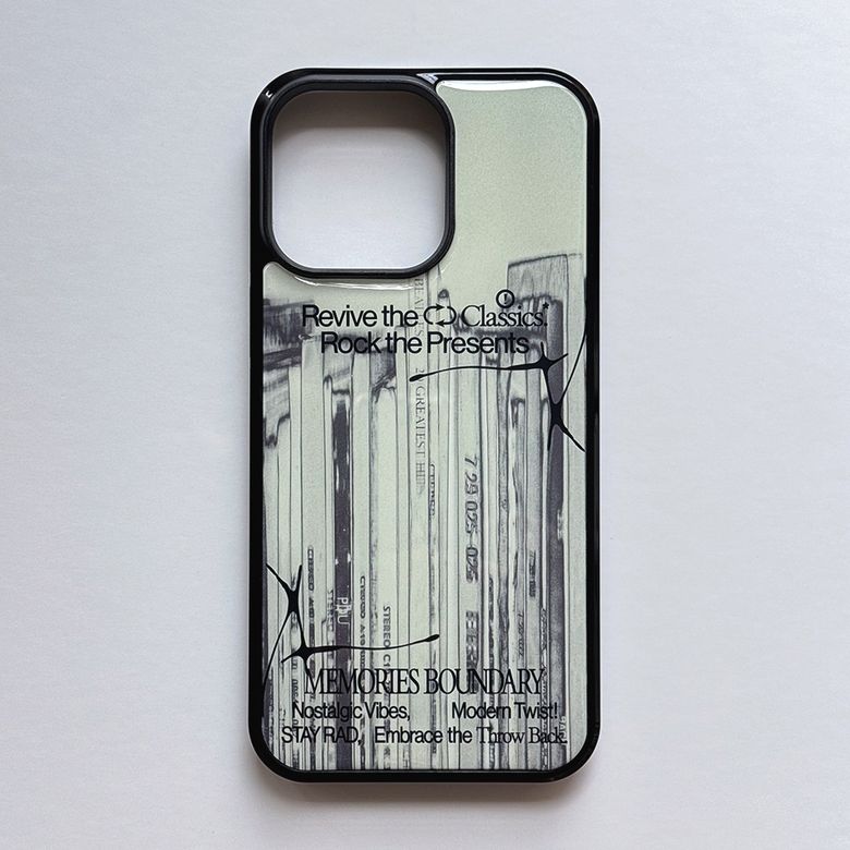 Nostalgic Vinyl Groove Phone Case (Epoxy)