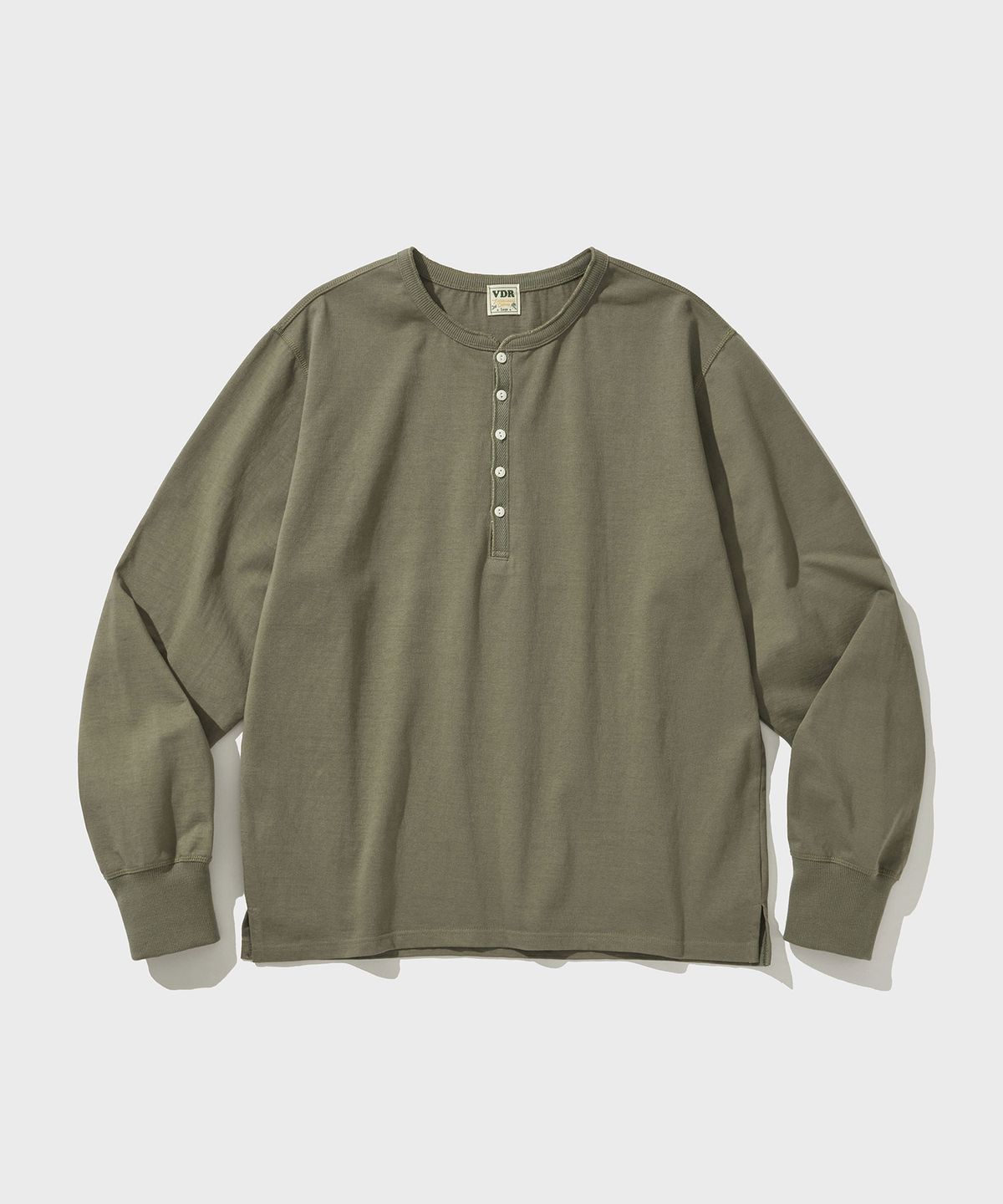 비디알(VDR) HENLY NECK T-SHIRT [Army Olive]