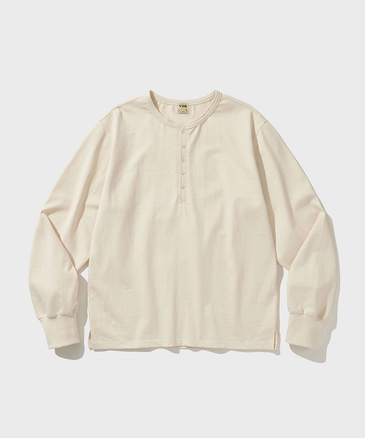 비디알(VDR) HENLY NECK T-SHIRT [Natural]