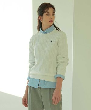 여성 꽈배기 니트 5종택1 TK151