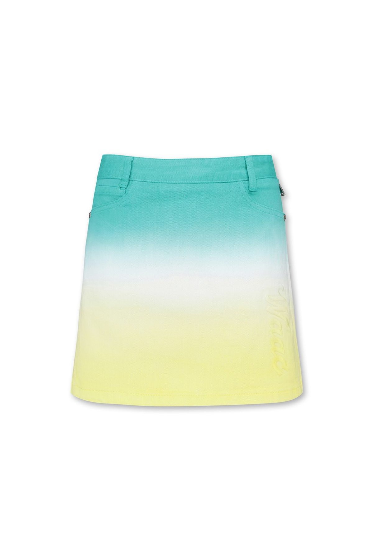 왁(WAAC) Women Gradation A-line Skort_WWKCM25206YEX