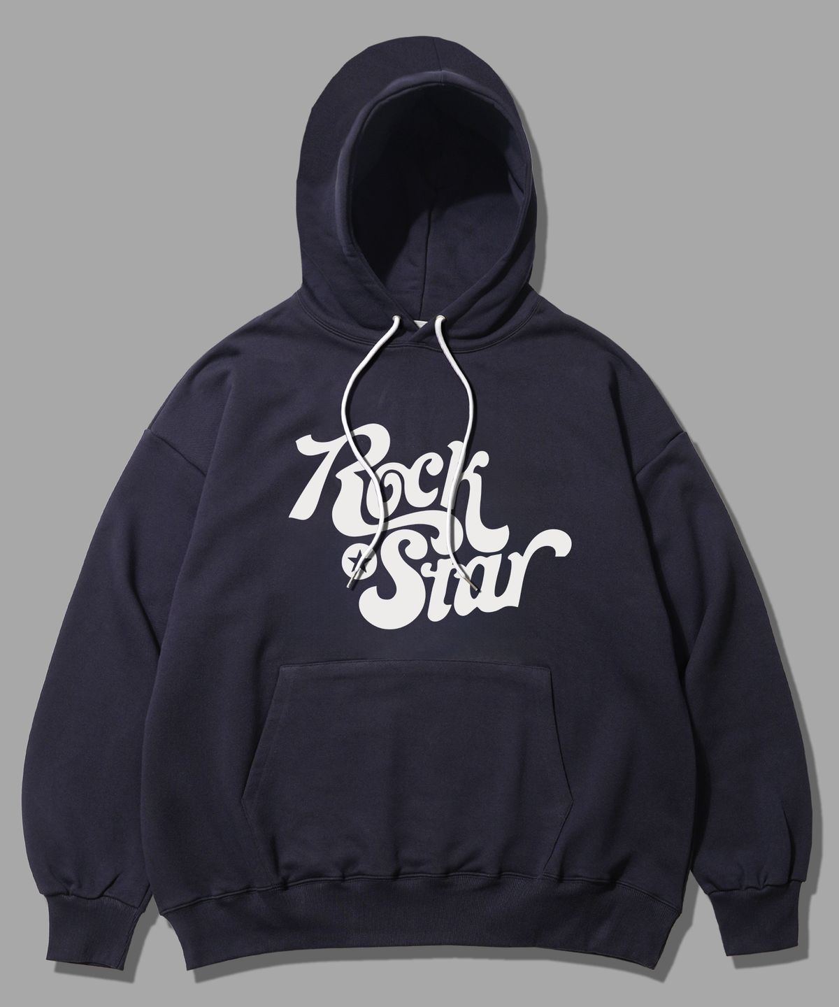 더마일(THEMILE) ROCK STAY SWEAT HOOD [NAVY]