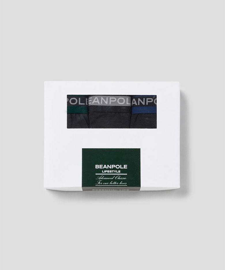 남성 모달 언더웨어 3P SET - 블랙