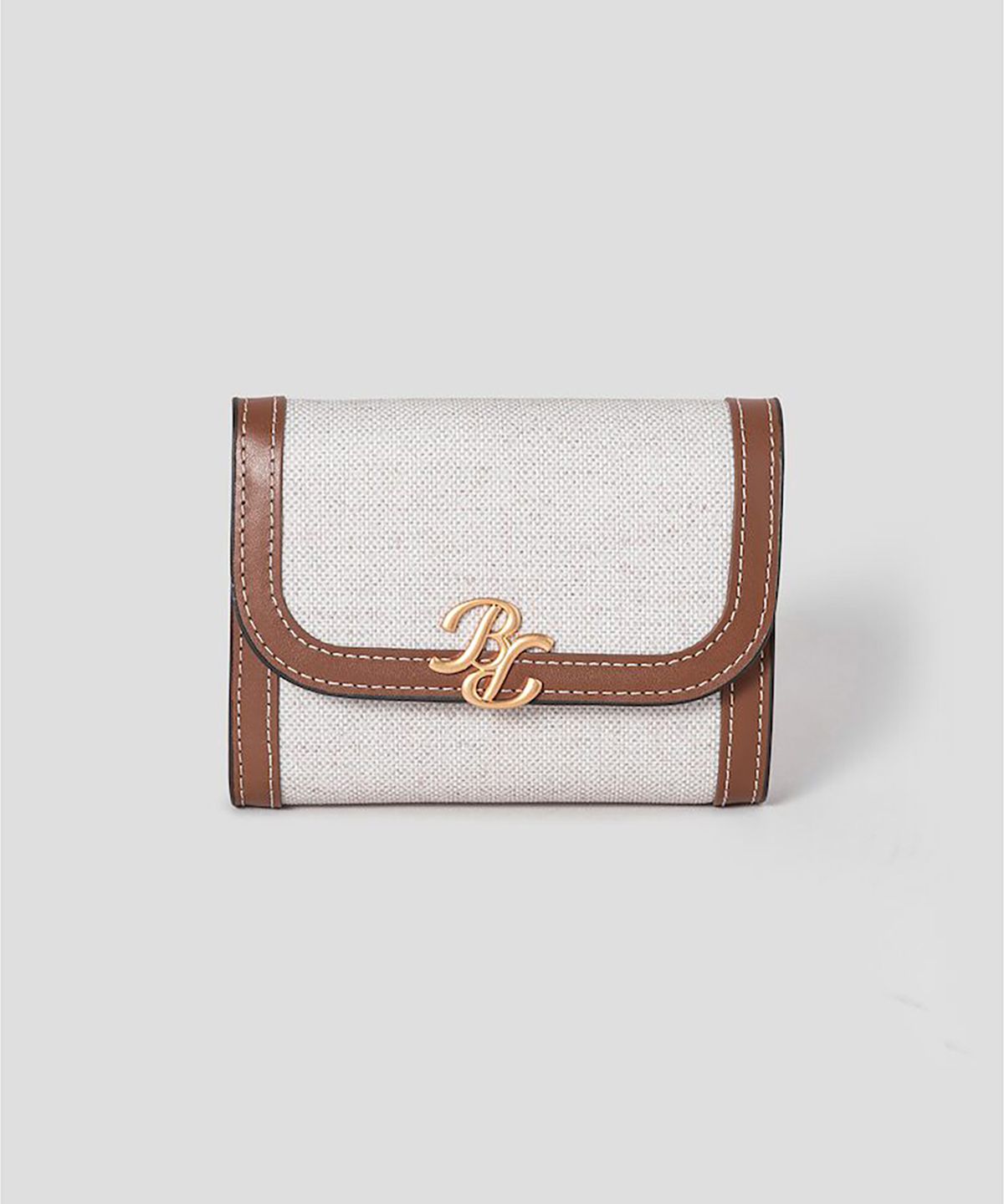 빈폴 액세서리(BEANPOLE ACCESSORY) 파인 심볼 중지갑 - 브릭