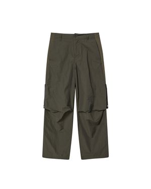 플레어드저스터 팬츠 (올리브)
