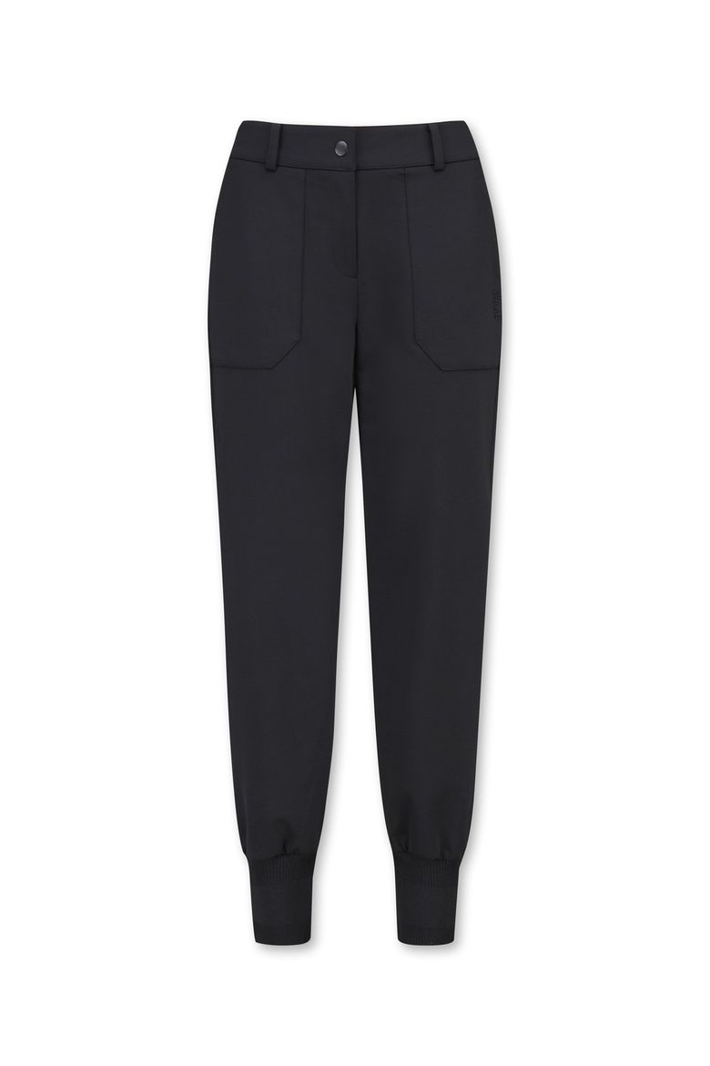 Women Slim Jogger pants_WWPNS25103BKX