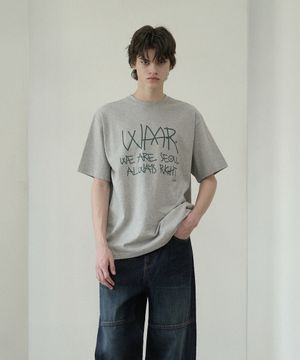 M1049 로고 티셔츠 (3COLORS)