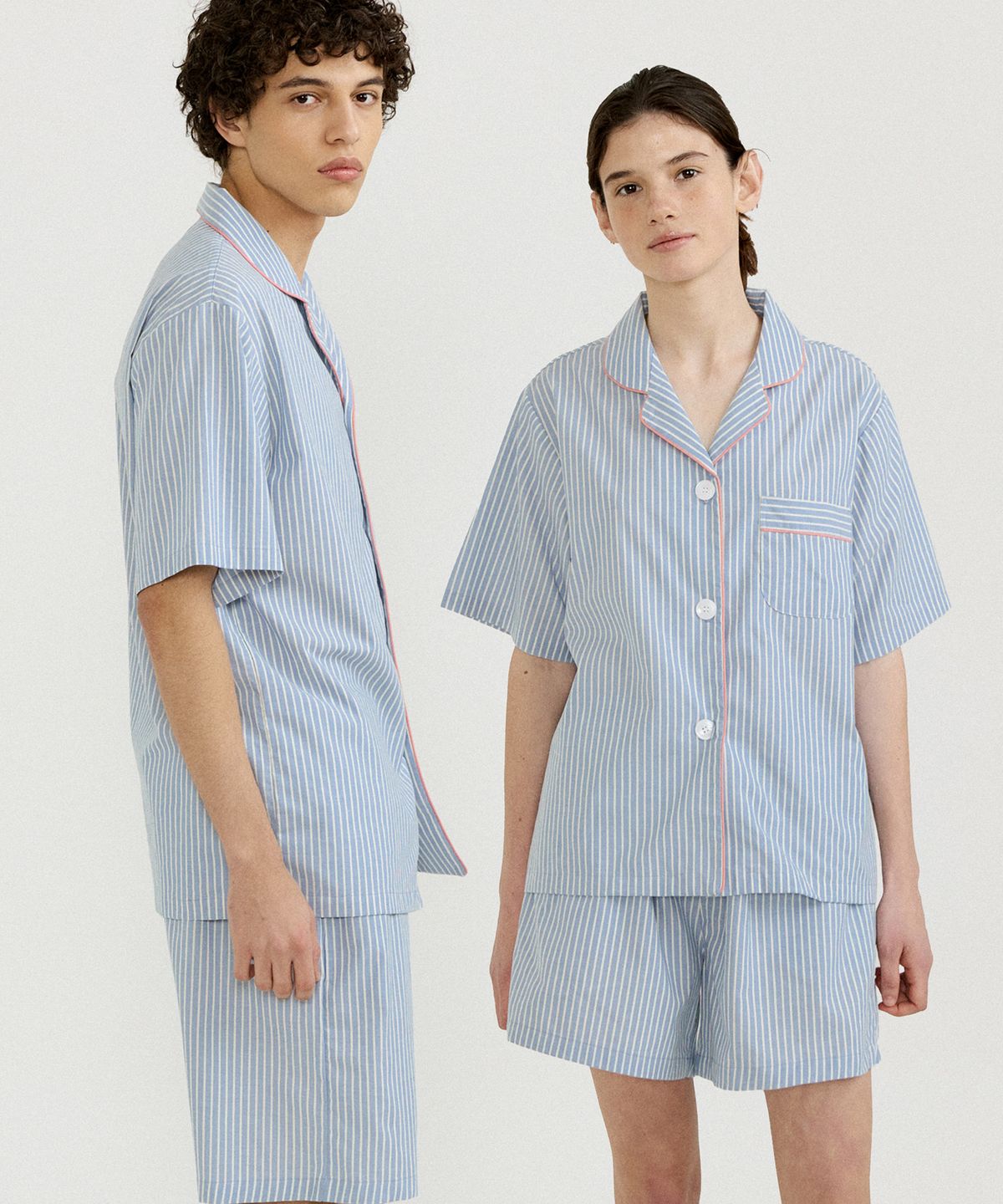 조스라운지(JO'S LOUNGE) (couple) Andy Short Pajama Set