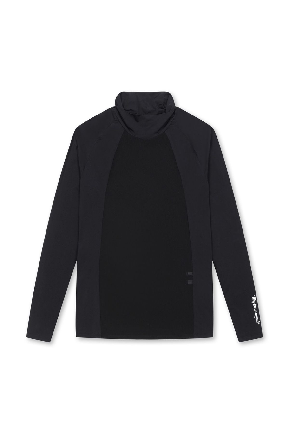 왁(WAAC) Women Sun Shield Silky Base Layer (Highneck)_WWTBM25204BKX