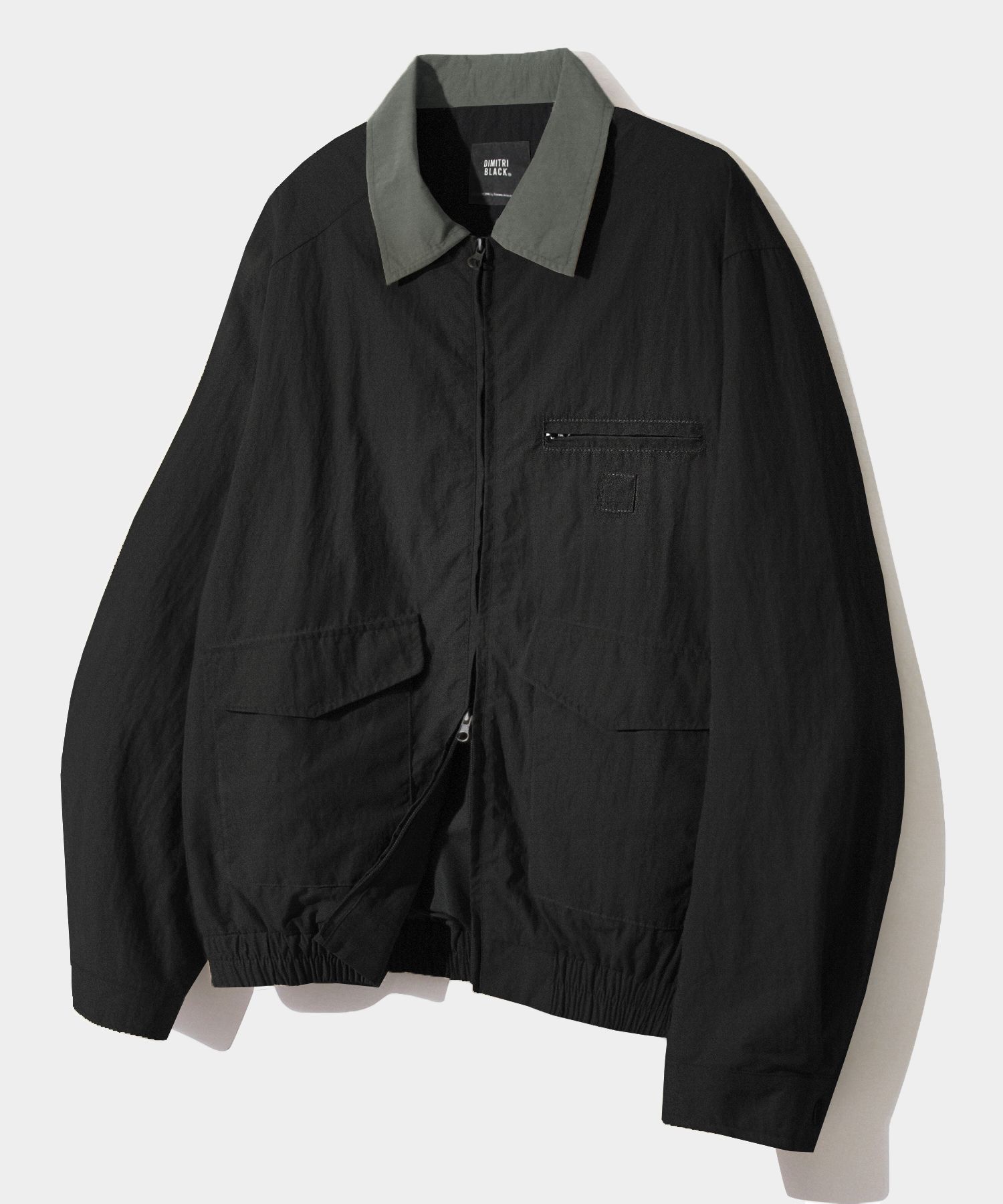 ★DIMITRI BLACK★ 2WAY Essential Corduroy Hooded Zip-Up Oatm 2WAY ESSENTIAL CORDUROY HOODED ZIP-UP_BLACK - 디미트리블랙
