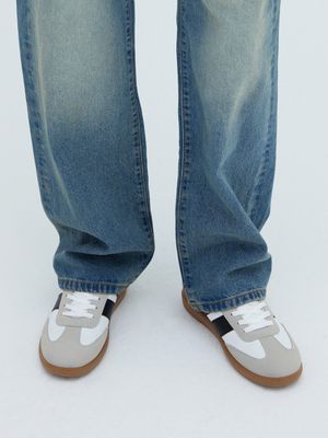 더블 애틱 라운드코트 스니커즈 HPCR6FA32C