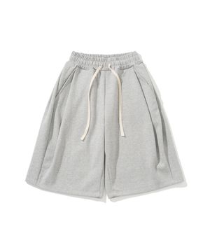 버뮤다 트레이닝 하프 팬츠 MELANGE GREY
