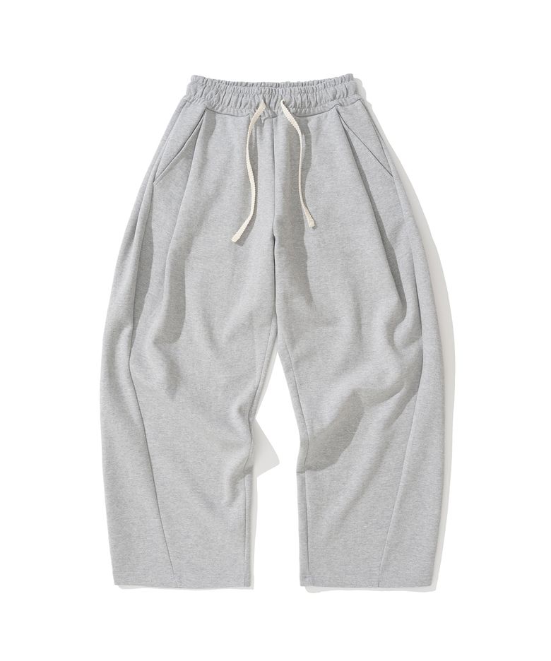 커브드 트레이닝 팬츠 MELANGE GREY