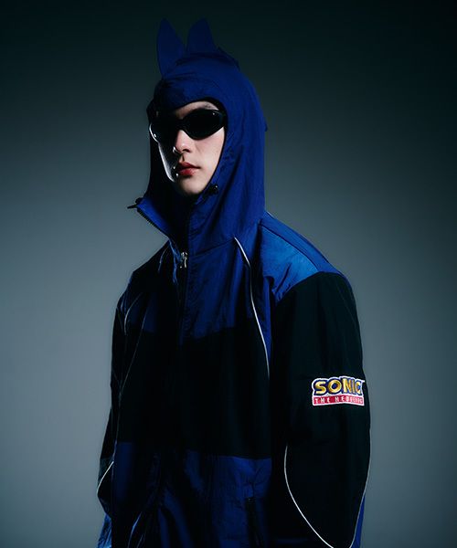 DISCUS ATHLETIC ■ Sonic the Hedgehog Track Jacket MUSINSA | DISCUS ATHLETIC Sonic the Hedgehog Track Jacket Blue