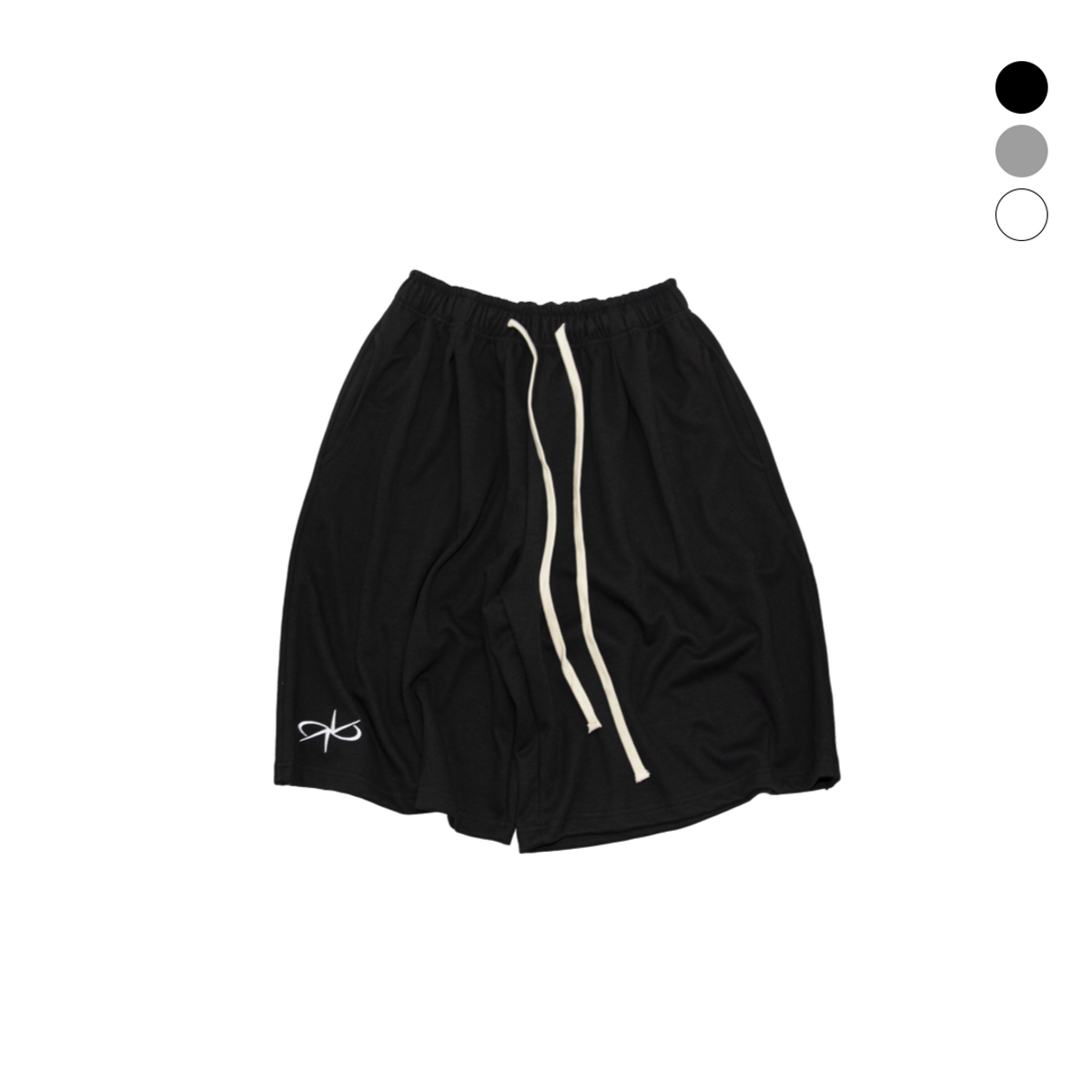 렙시멈(REPXIMUM) 니들포인트 와이드 하프팬츠 (3Colors)
