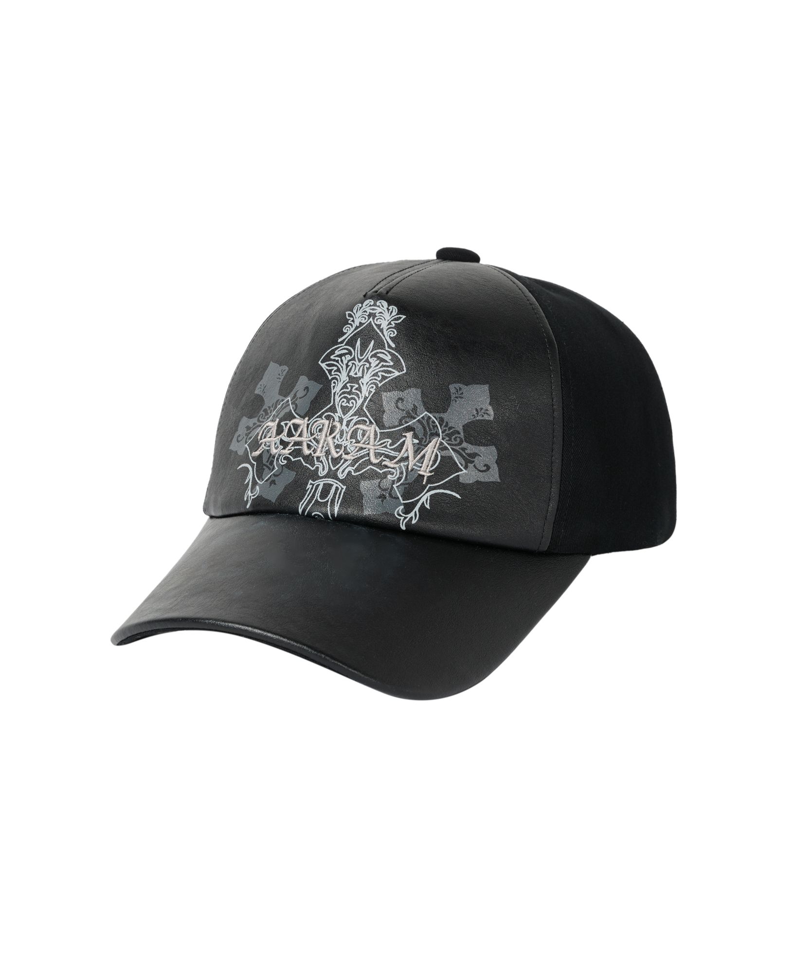 【AAKAM】Leather Mixed CROS2 Ball Cap MUSINSA | AAKAM Leather Mixed CROS2 Ball Cap (Black)