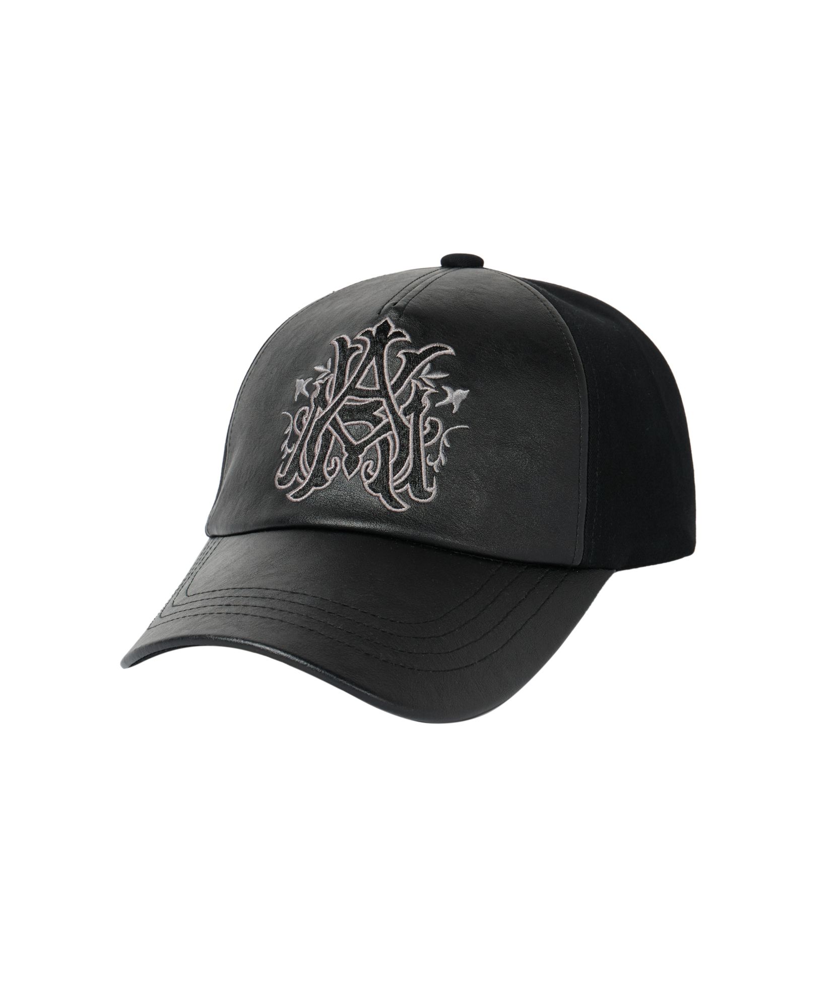 【AAKAM】25SS★ レザーミックス ロゴ ボールキャップ Unisex★ MUSINSA | AAKAM Leather Mixed Logo Ball Cap (Black)
