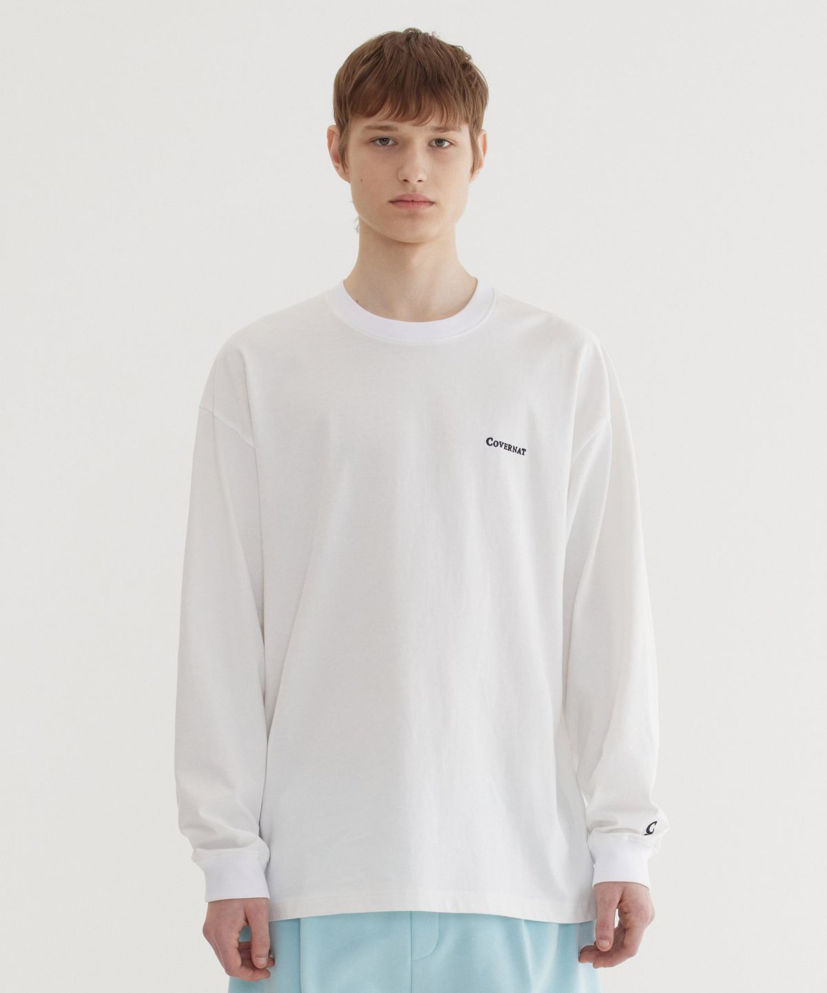 커버낫(COVERNAT) 스몰 어센틱 롱슬리브 White