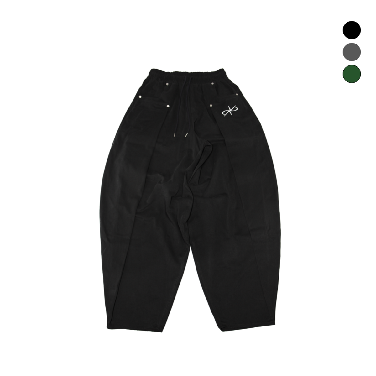 렙시멈(REPXIMUM) 니들포인트 소프트 터치 트윌 벌룬팬츠 (3Colors)
