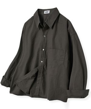 더 시티 바스락 셔츠  (차콜)