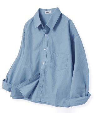 더 시티 바스락 셔츠 (블루)