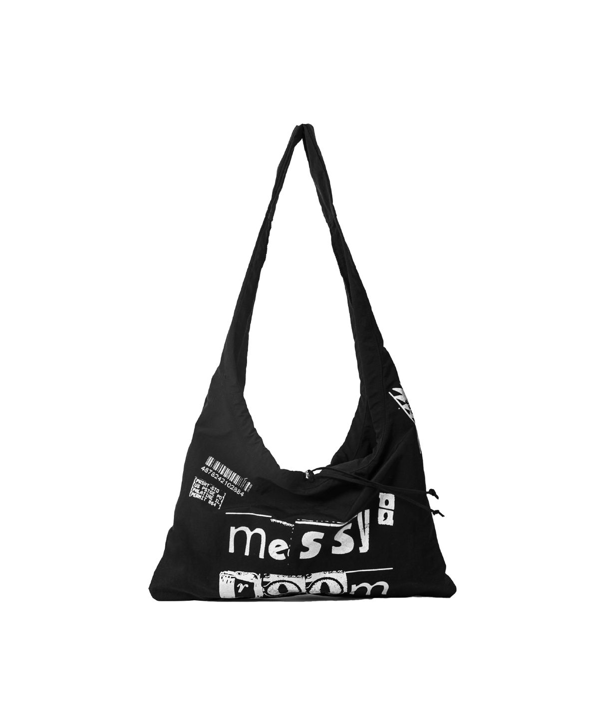 필인더블랭크(FILLINTHEBLANK) Stance Packable Multi Bag (messy)(black)