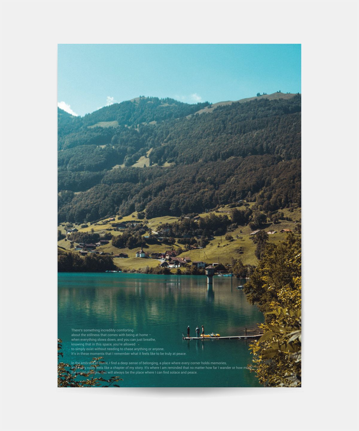 소유템(SOUTEM) Lake Poster