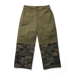 Camo Fatigue Pants Khaki