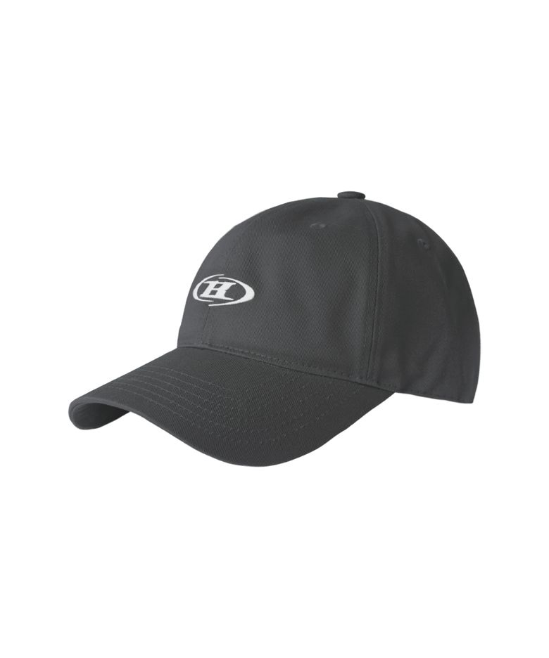 SMALL B SYMBOL BALL CAP [CHARCOAL]