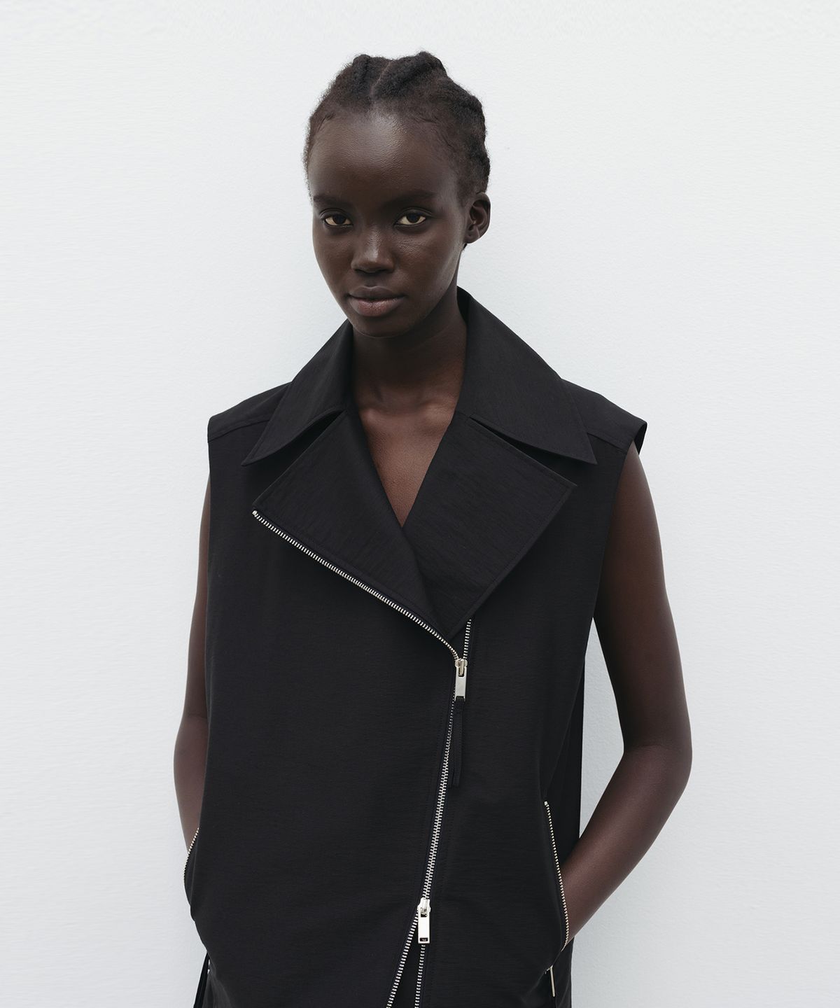 더룸(THELOOM) RIDER VEST_BLACK