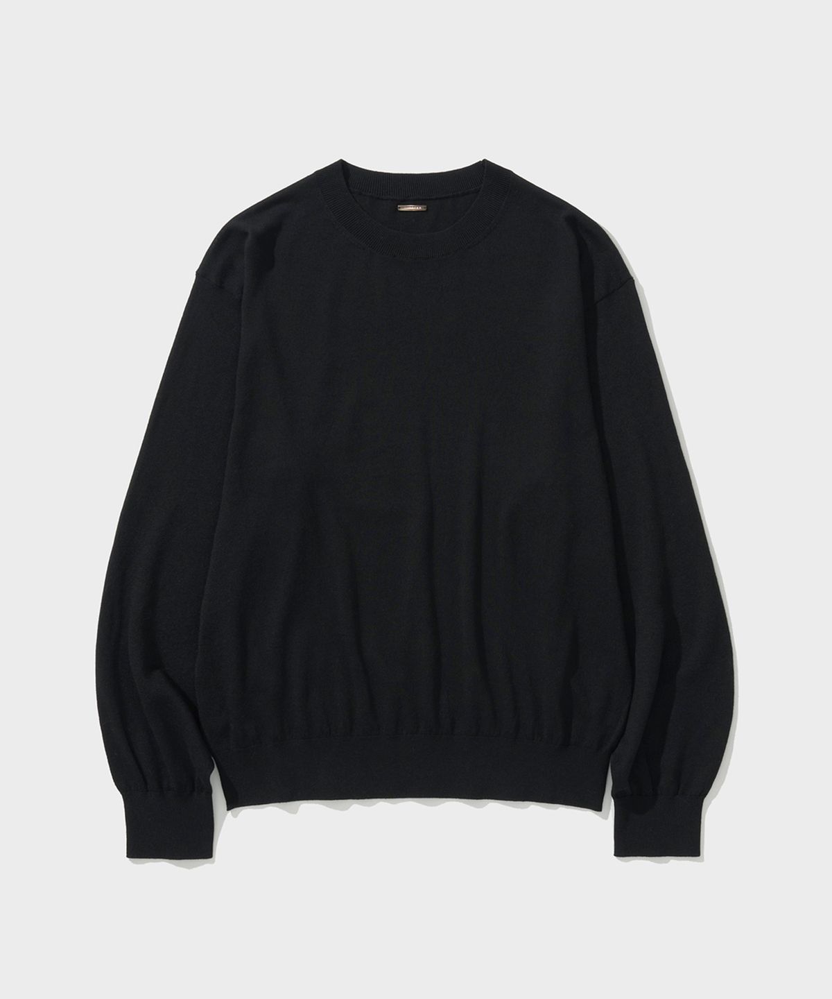 셔터(SHIRTER) MODAL COTTON KNIT (BLACK)