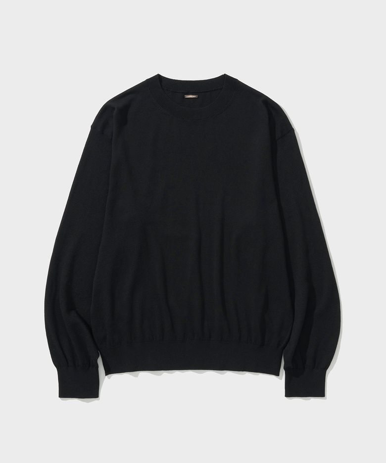 MODAL COTTON KNIT (BLACK)