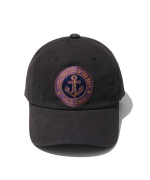Anchor Ball Cap Charcoal