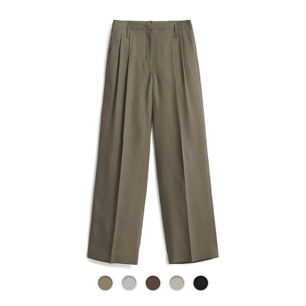 ★POTTERY★ W Two Pleated Wide Pants 5 Color MUSINSA | POTTERY W Two Pleated Wide Pants - 5 Color