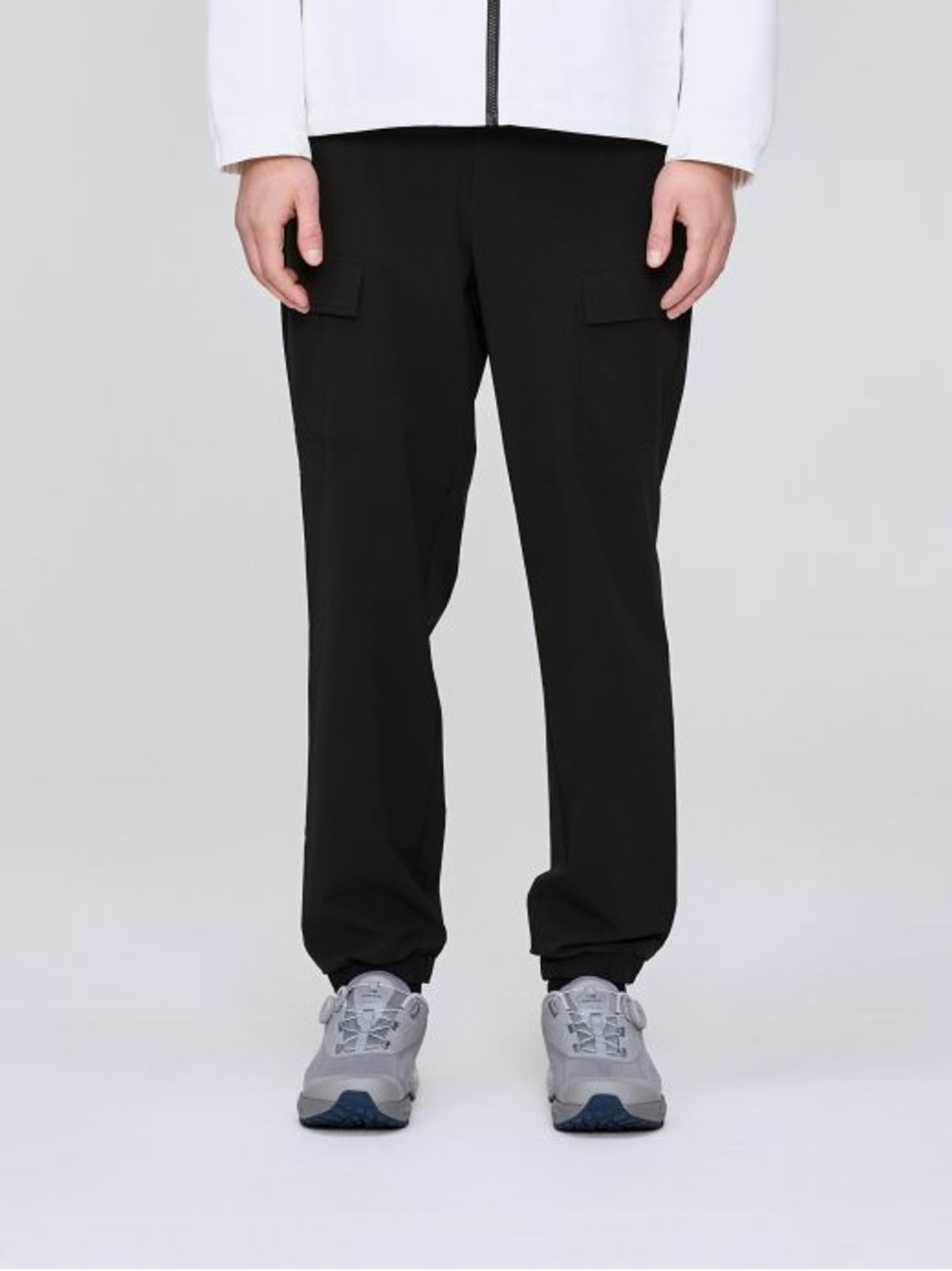 아이더(EIDER) CORDURA (코듀라) 남성 테이퍼드 조거 팬츠_Black
